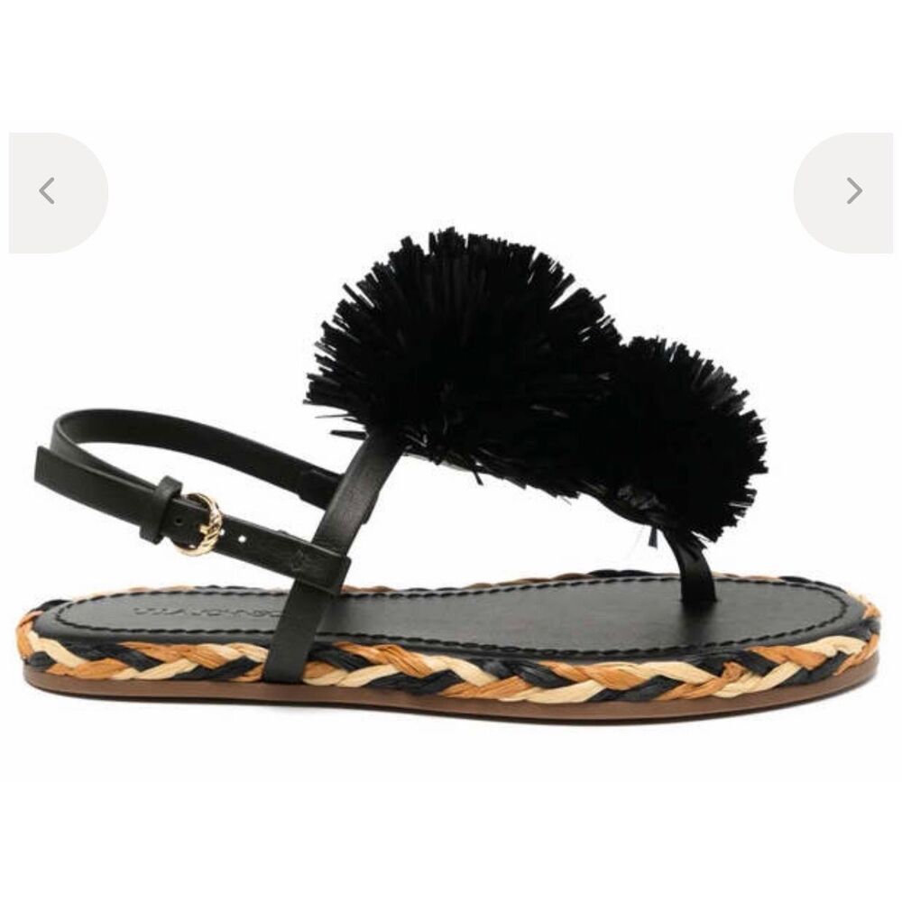Ulla Johnson INGRID ESPADRILLE in NOIR NWB Size 38